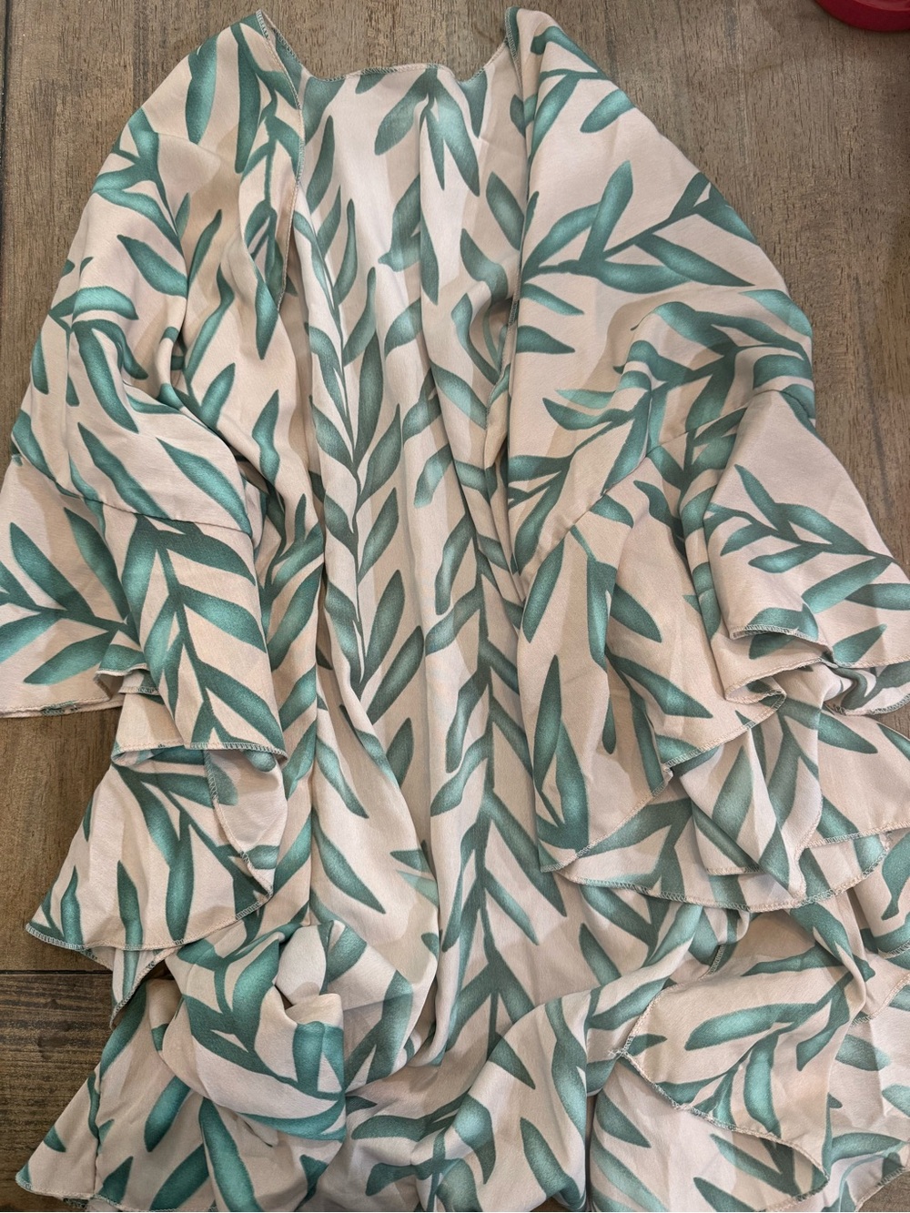 Women’s Short Sleeve Open Front Cover Up One Size